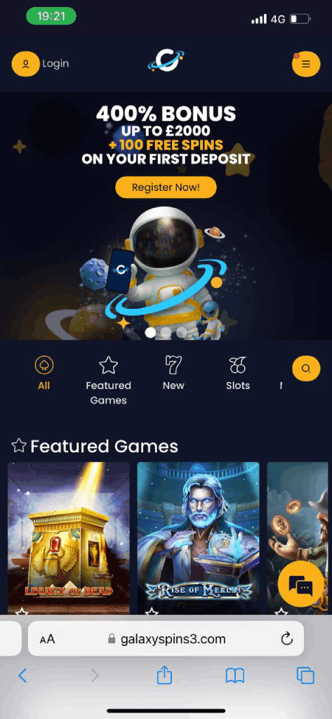 Explore Excitement at Online Casino Galaxy Spins