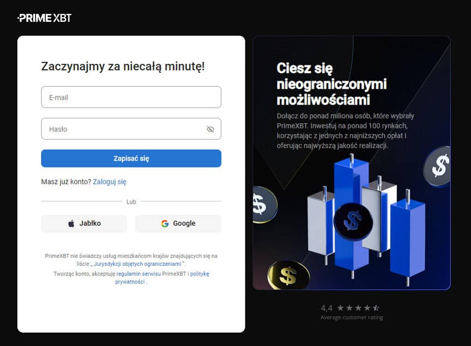 PrimeXBT Contacts - Jak skontaktować się z pomocą techniczną